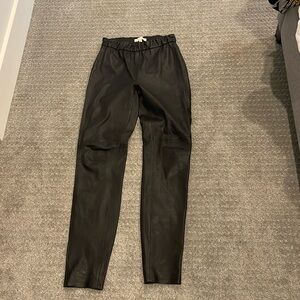Etcetera Leather Pants Size 2